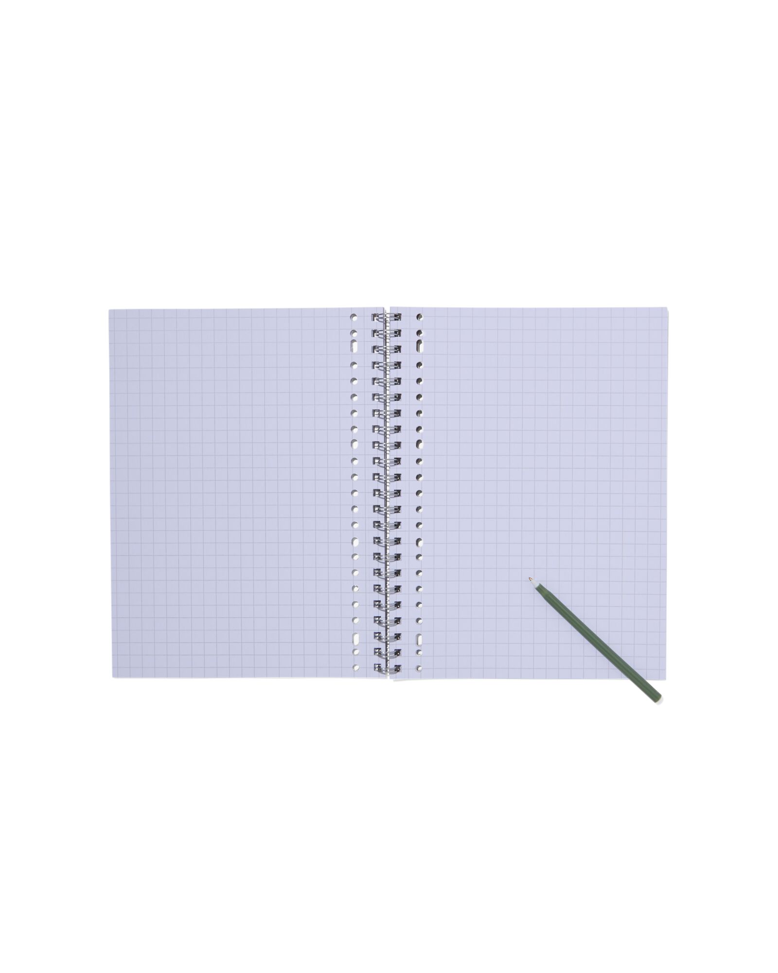 cahiers kraft A4 quadrill&eacute;s 10 mm - lot de 3 - 14120271 - HEMA