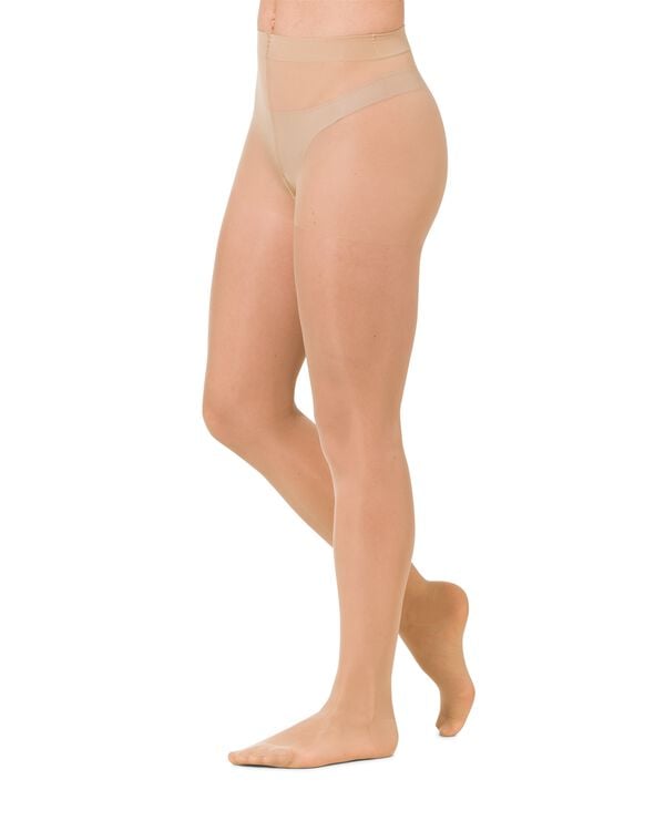 gl&auml;nzende Strumpfhose Light Control, 40 Denier puder puder - 1000000950 - HEMA