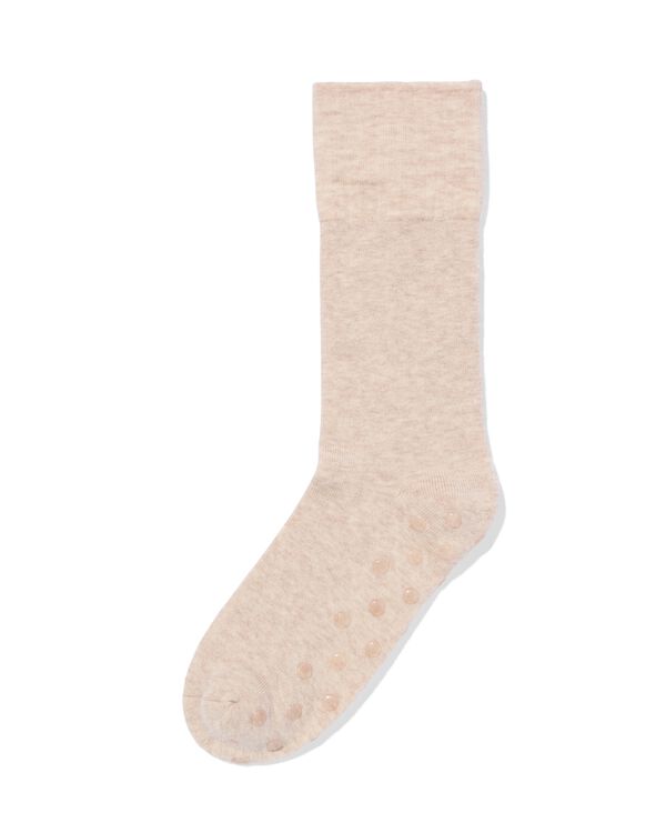 heren huissokken terry beige - 4180195BEIGE - HEMA