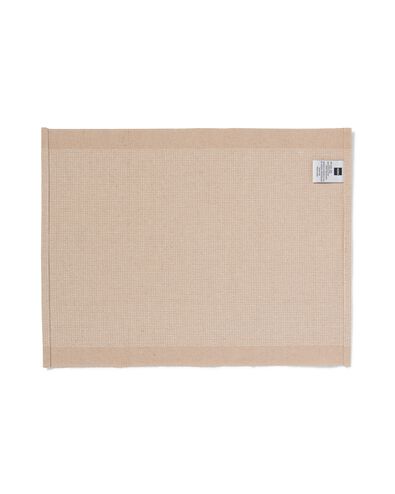 2er-Pack Tischsets, mit Jute, 35 x 45 cm, beige mit Streifen - 5330280 - HEMA
