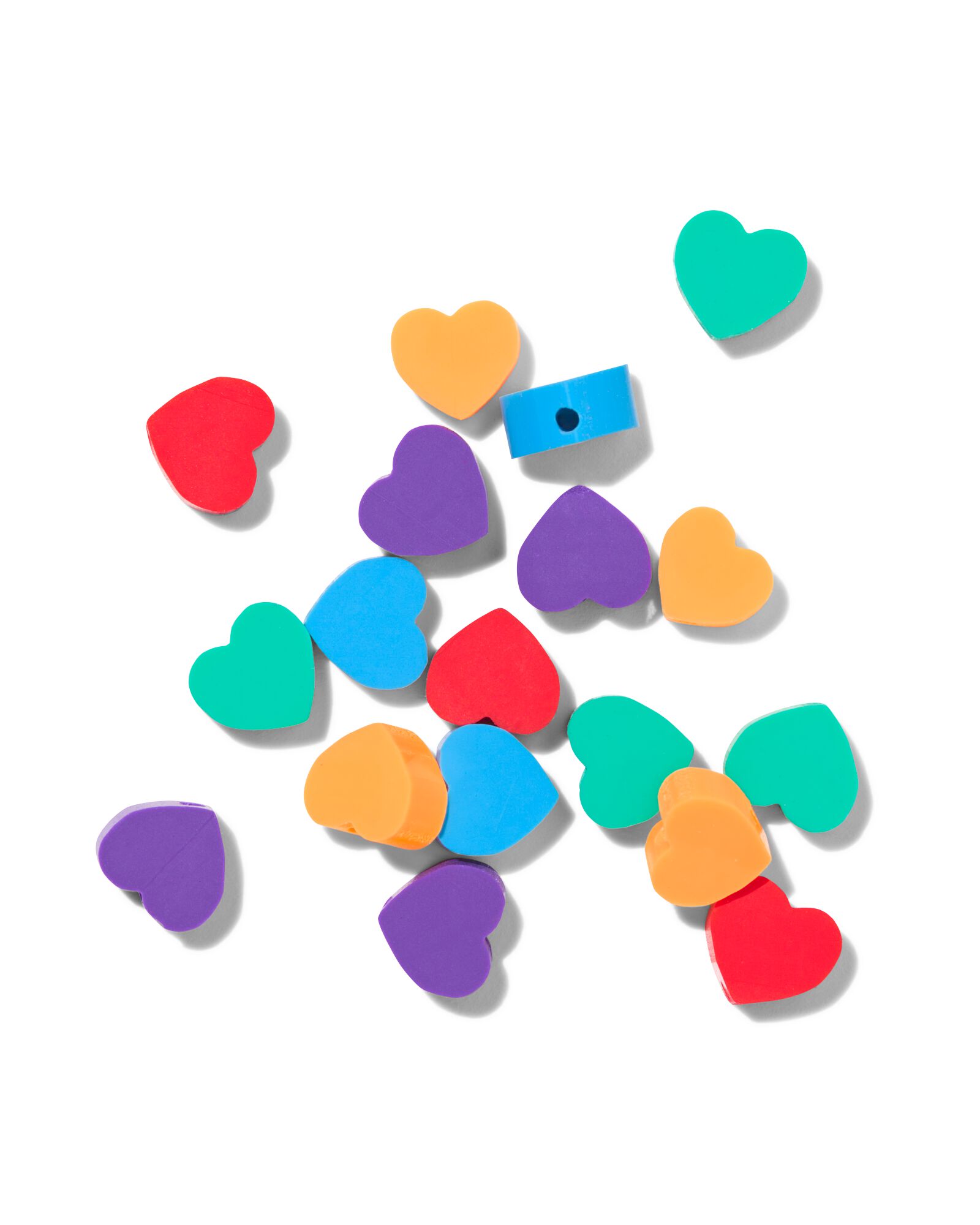 m&eacute;lange de perles c&oelig;urs - 15900387 - HEMA