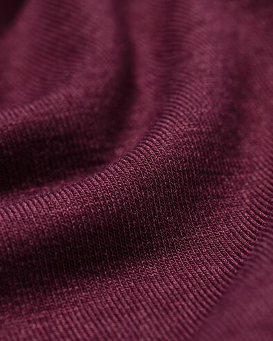 Damen-T-Shirt Lona, Jersey bordeauxrot - 36206580BURGUNDYRED - HEMA