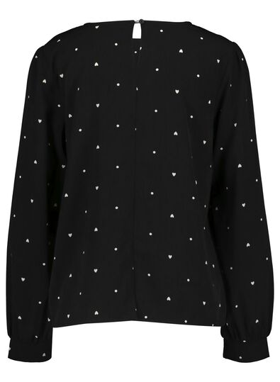 Damen-Shirt schwarz schwarz - 1000017626 - HEMA