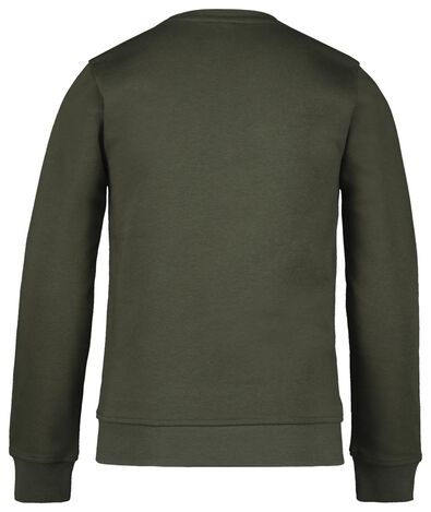 kindersweater legergroen - 1000020260 - HEMA
