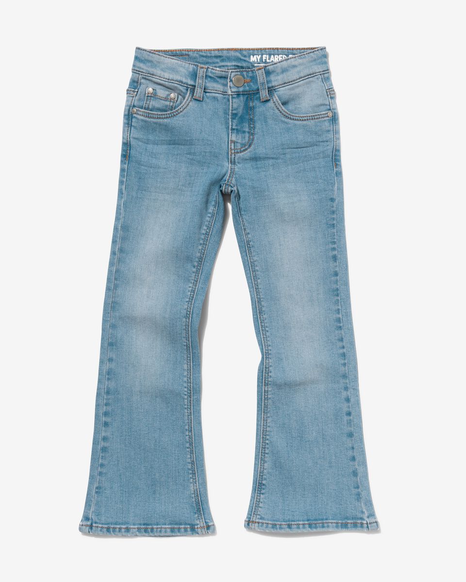 Kinder-Jeans, ausgestelltes Bein - 1000029676 - HEMA