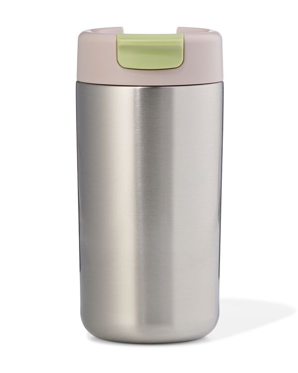 tasse &agrave; caf&eacute; &agrave; emporter 450 ml acier inoxydable m&eacute;tallis&eacute; - 80650272 - HEMA