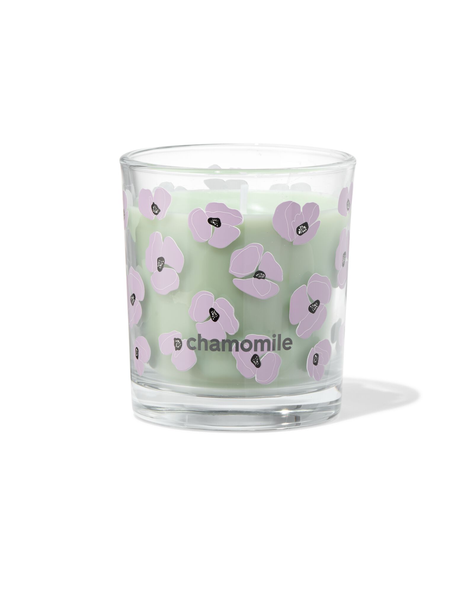 bougie parfum&eacute;e en verre ⌀7x8cm camomille - 13507577 - HEMA