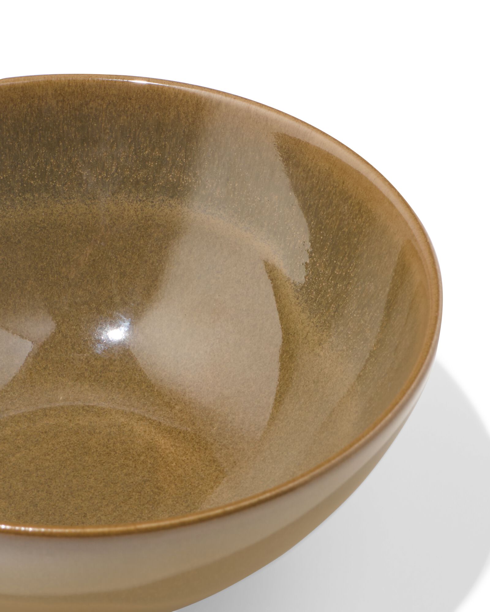 Sch&auml;lchen 12 cm, Monaco, reaktive Glasur, dunkelbraun - 9650215 - HEMA