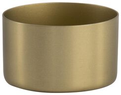 Teelichthalter, Metall, golden, Ø 5.5 x 3 cm - 13322059 - HEMA