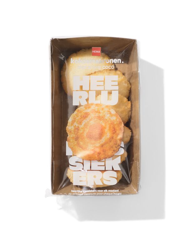 kokosmakronen  190g - 10860059 - HEMA