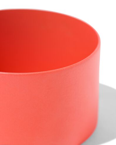 Teelichthalter, Ø 5 x 3 cm, Metall, rot - 13323103 - HEMA