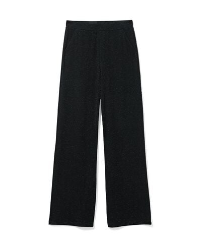 pantalon femme Erin paillettes noir noir - 36205660BLACK - HEMA