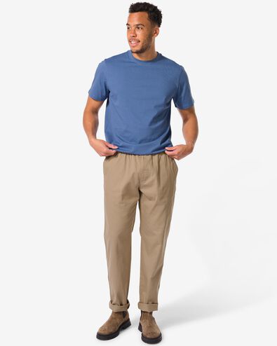 Herrenhose, Leinen khakifarben - 2140030KHAKI - HEMA