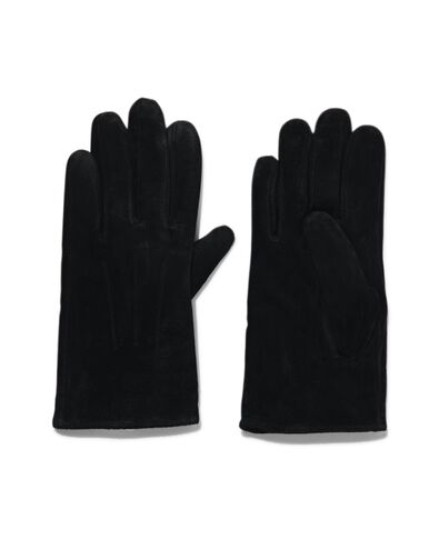 gants femme daim noir XL - 16460329 - HEMA
