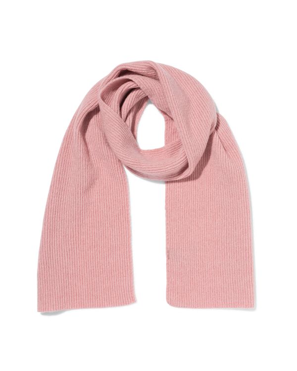écharpe femme 28x200cm rose - 16451086 - HEMA