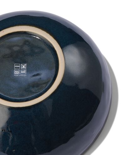 plat - 26 cm - Porto - émail réactif - bleu foncé - 9602222 - HEMA