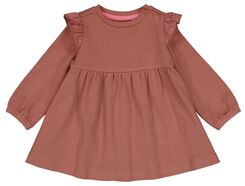 Baby-Kleid, gerippt rosa rosa - 1000028171 - HEMA