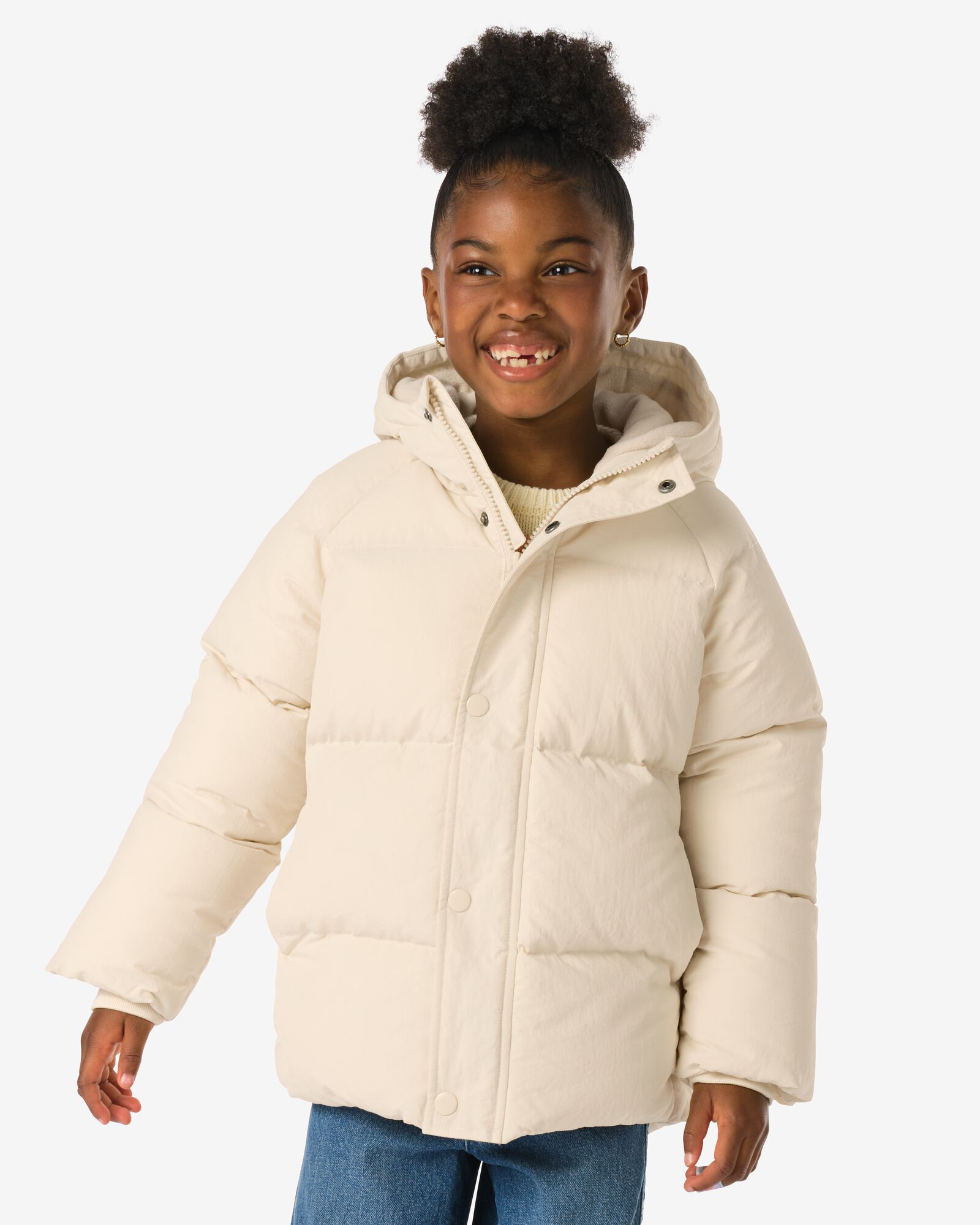 manteau enfant  &eacute;cru - 30825318ECRU - HEMA