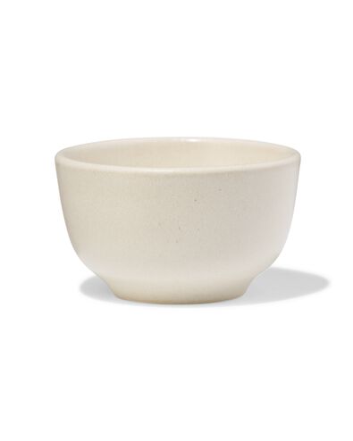 hoog schaaltje &Oslash;7cm PUUR reactief glazuur gebroken wit  - 9650143 - HEMA