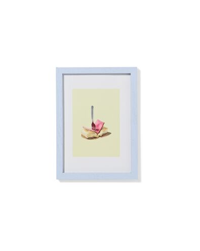 fotolijst 10x15cm hout dun - 13626087 - HEMA