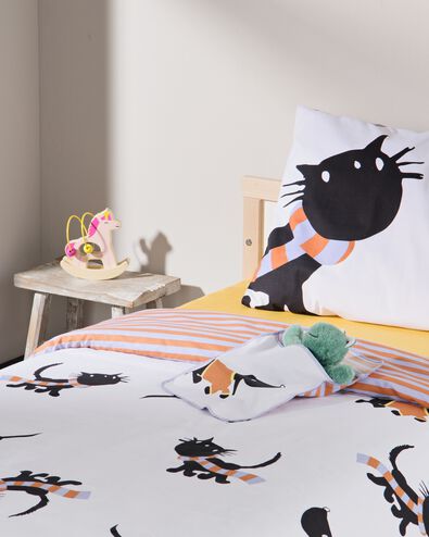 housse de couette tout-petits Takkie 120x150 coton doux  - 5760100 - HEMA