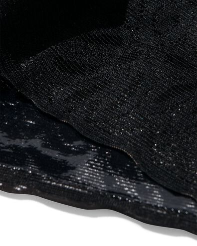 bas autofixants &agrave; bord en dentelle - mat - 15 deniers noir noir - 1000000955 - HEMA