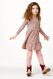 Kinder-Kleid, gerippt rosa rosa - 1000022438 - HEMA