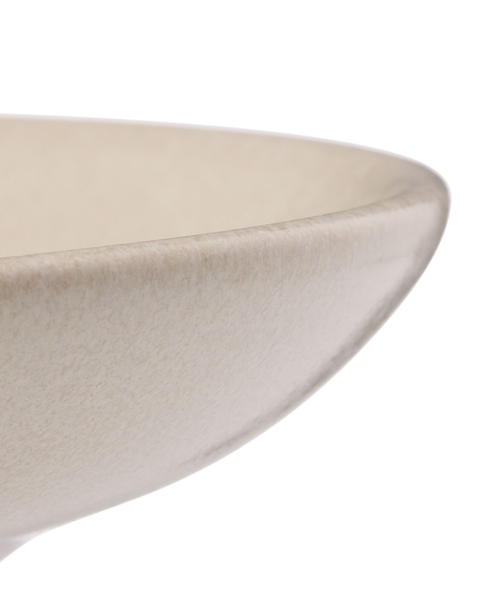 schaaltje &Oslash;8cm Puur aardewerk gebroken wit - 9650137 - HEMA