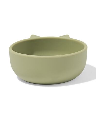 Kinderschale &Oslash; 10 cm, Monster, Silikon, gr&uuml;n - 80650221 - HEMA