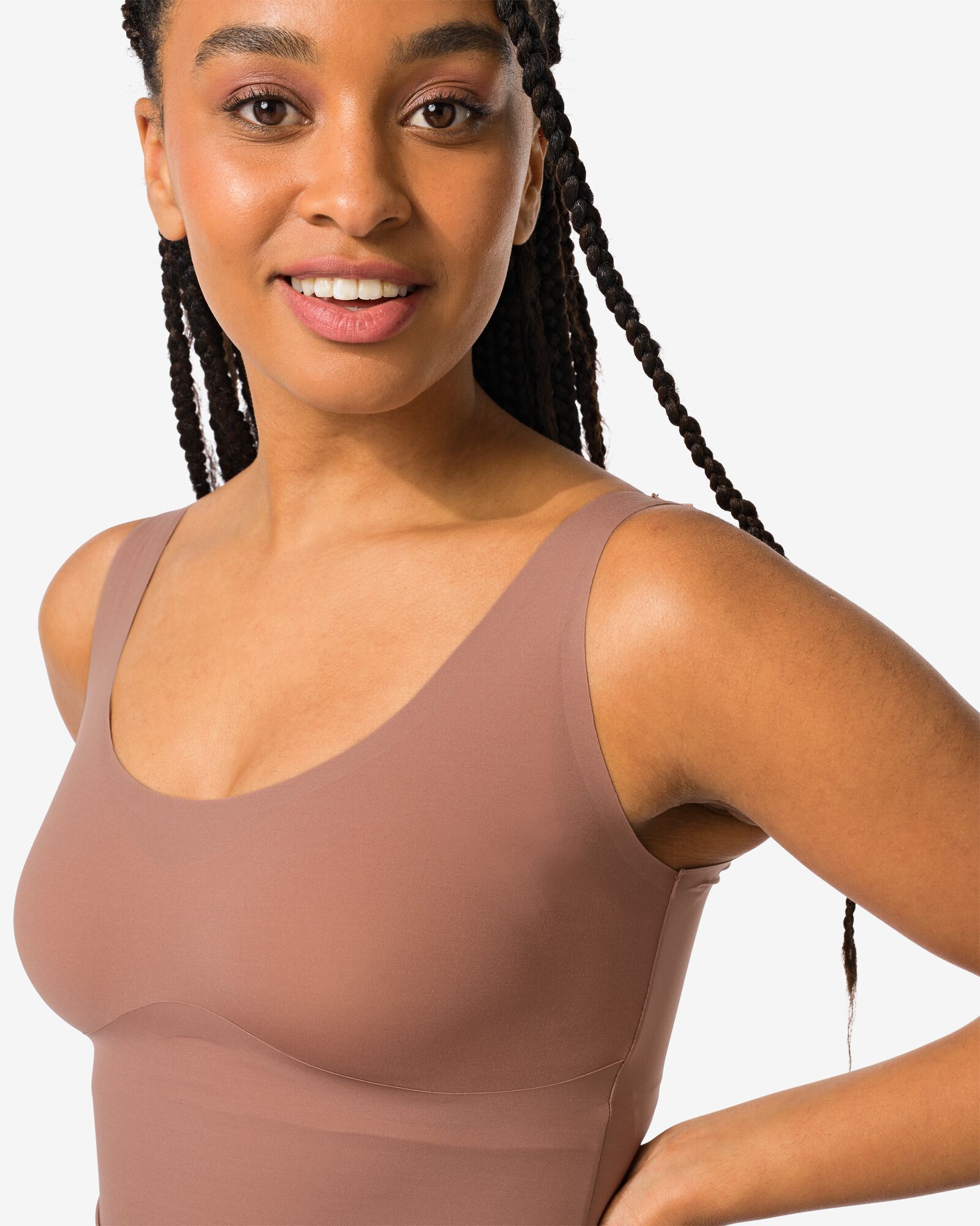 d&eacute;bardeur correction medium marron moyen marron moyen - 1000022960 - HEMA