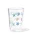 dubbelwandig glas bloemen 350ml - 61170094 - HEMA