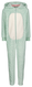 kinder onesie fleece luiaard lichtgroen lichtgroen - 1000028983 - HEMA