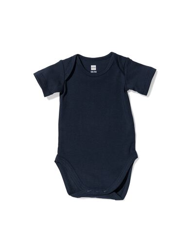 body coton biologique stretch bleu fonc&eacute; bleu fonc&eacute; - 1000012123 - HEMA