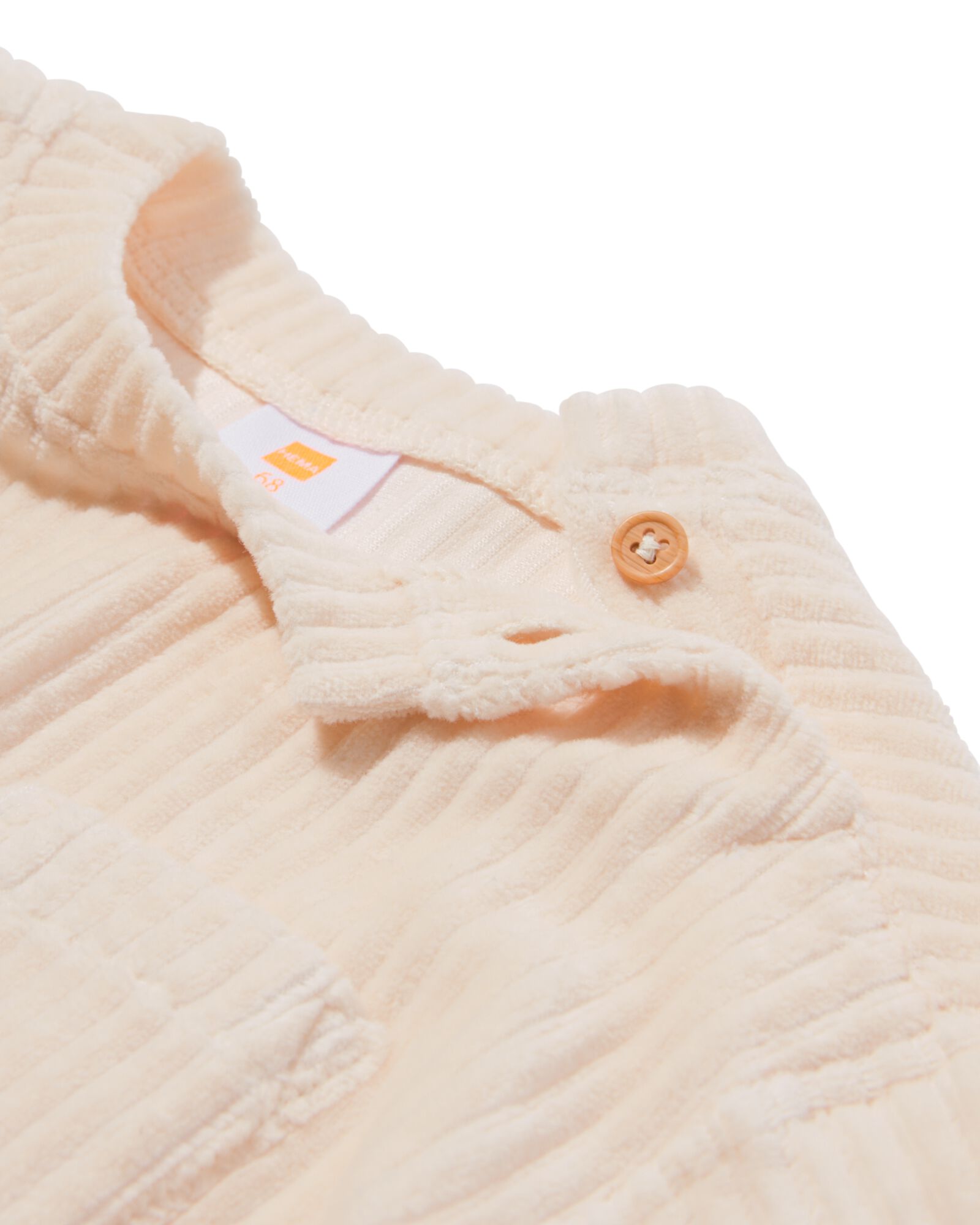 sweat b&eacute;b&eacute; velours c&ocirc;tel&eacute;  &eacute;cru &eacute;cru - 33049870ECRU - HEMA