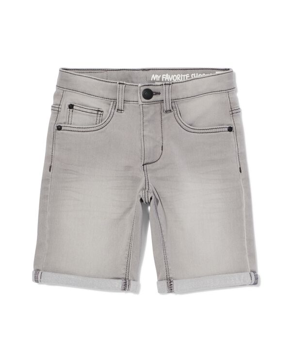 short enfant jogdenim gris gris - 1000023202 - HEMA