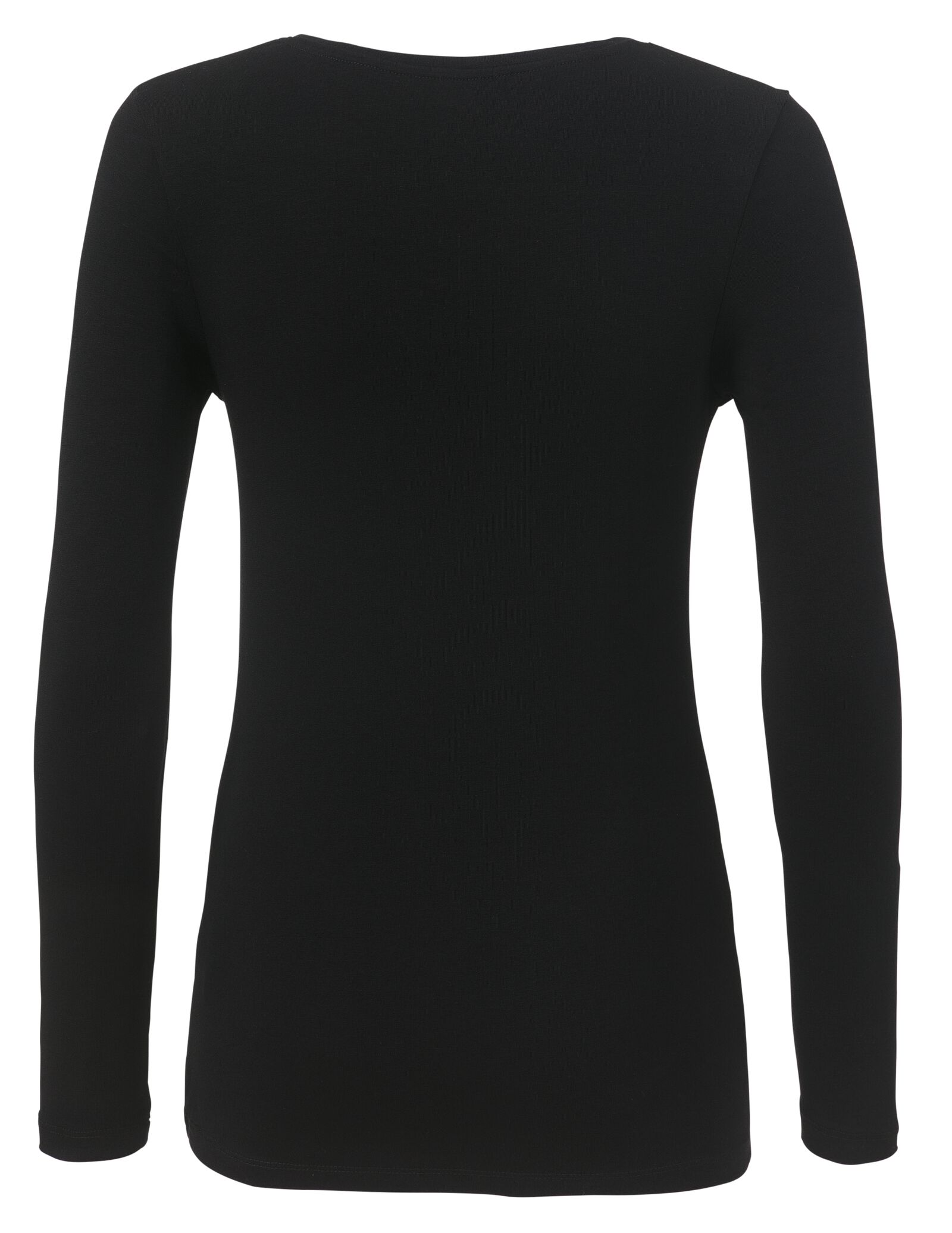 t-shirt femme, coton biologique noir - 1000010400 - HEMA