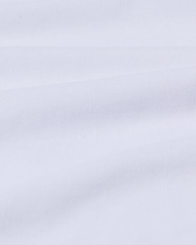 drap-housse 200x200 - coton doux - blanc - HEMA