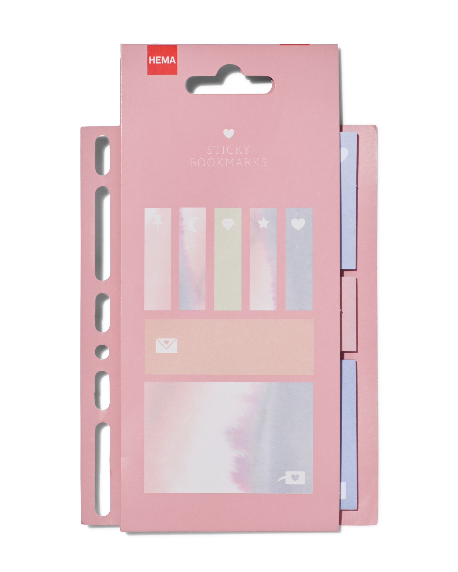 Haftnotizen, 7 x 40 Blatt - 14190095 - HEMA