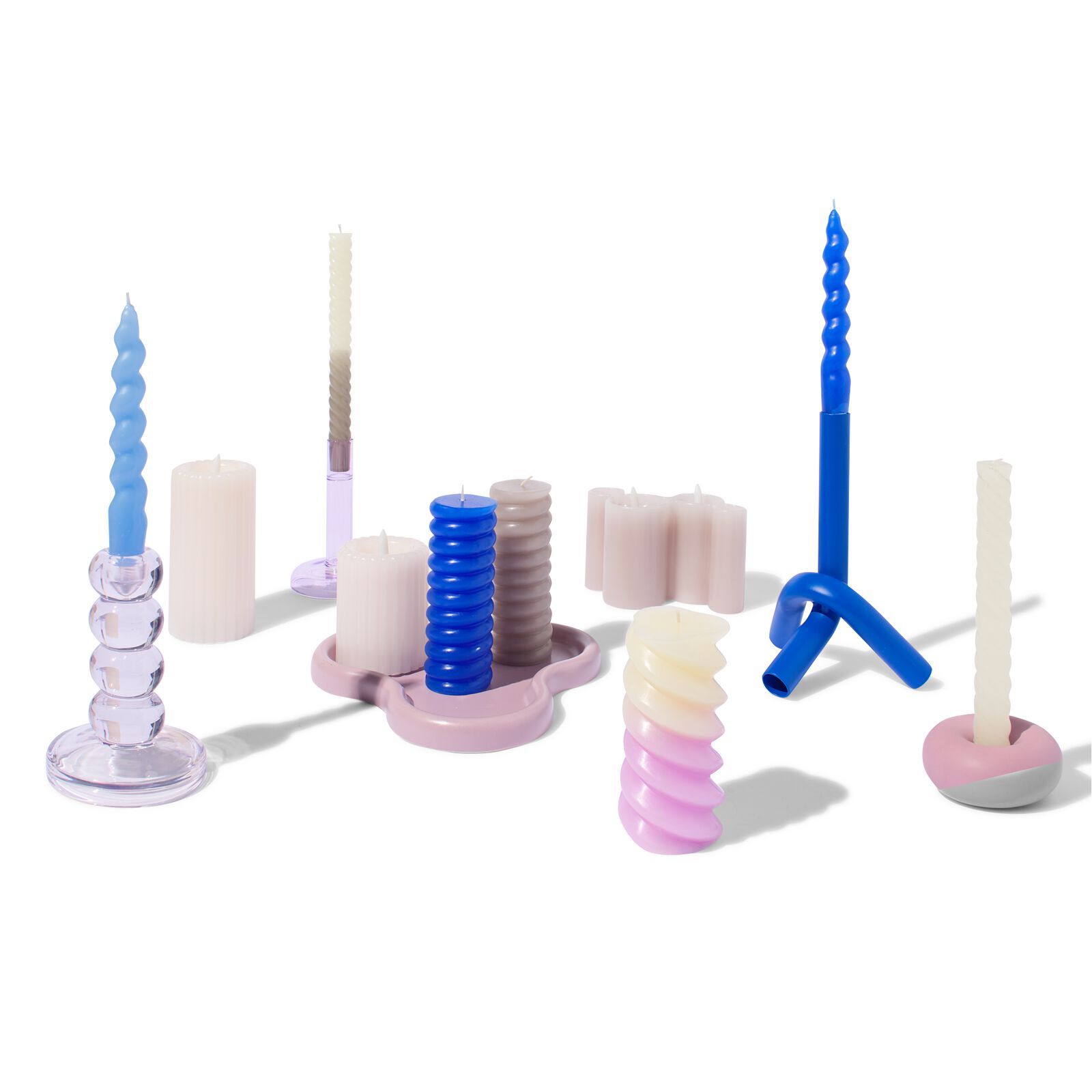 stompkaars 5.5x15cm ribbel lila - 13506107 - HEMA