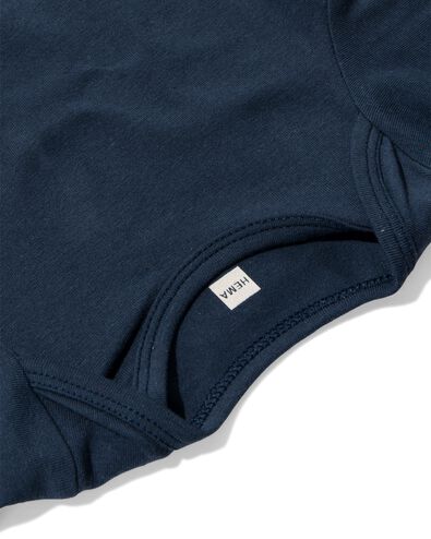 body coton biologique stretch bleu fonc&eacute; bleu fonc&eacute; - 1000012123 - HEMA