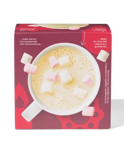 bombe chocolat blanc cha&iuml; avec guimauves 45g - 24562510 - HEMA