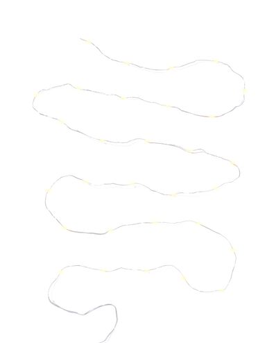 guirlande lumineuse 3&thinsp;m avec 30 LED fil argent&eacute; pour l'int&eacute;rieur - 25550023 - HEMA