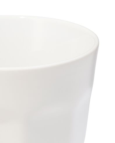 mok - 250 ml - Mirabeau mat - wit - 9602205 - HEMA