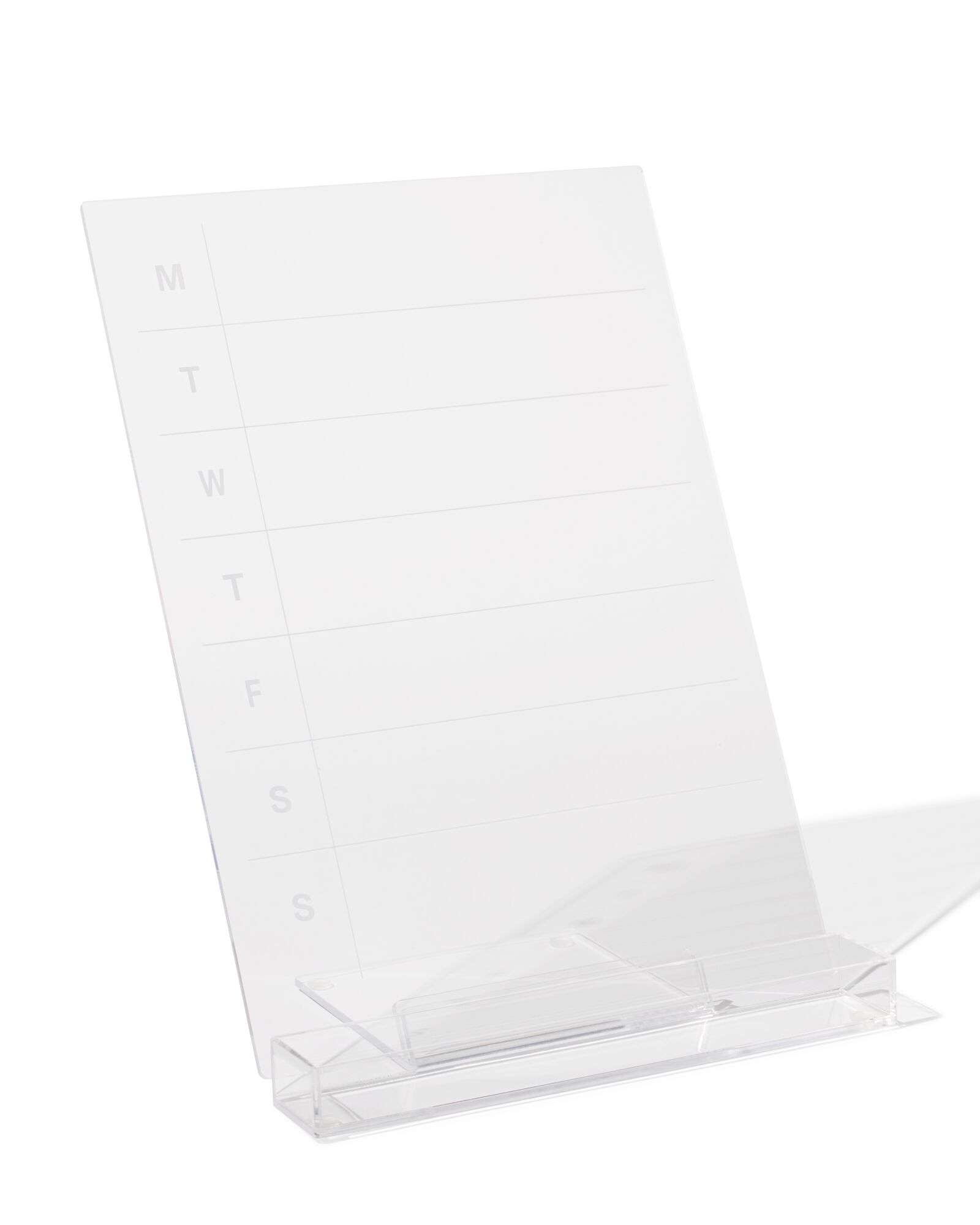 Wochenplaner transparent - 14590645 - HEMA