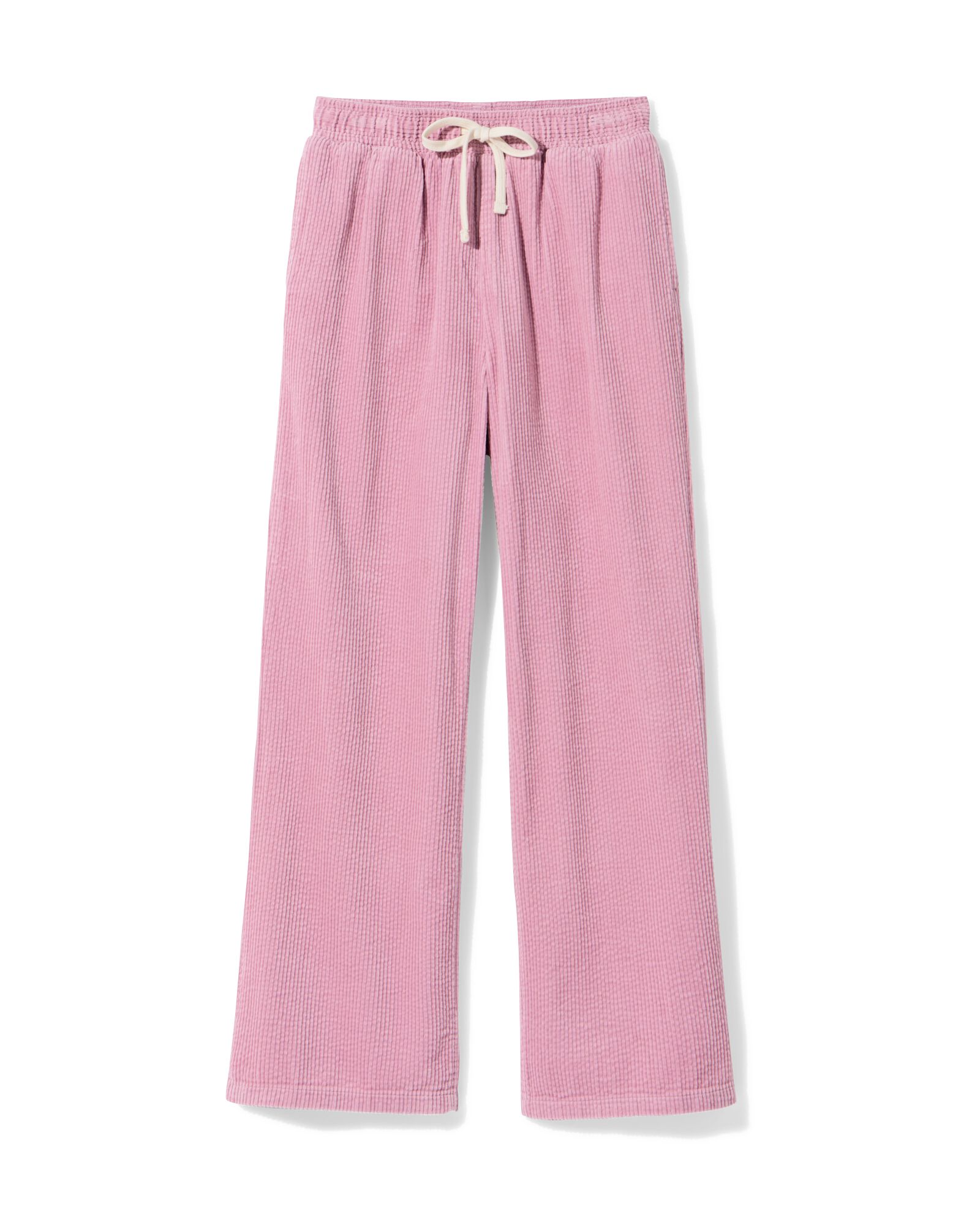 damesbroek Lena corduroy lichtpaars - 36203460LIGHTPURPLE - HEMA