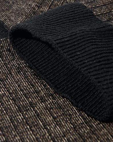 Herrensocken, gestreift schwarz schwarz - 4104600BLACK - HEMA