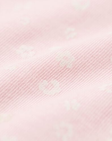 culottes hipsters femme coton fleurs - 2 pi&egrave;ces rose p&acirc;le rose p&acirc;le - 19602173LIGHTPINK - HEMA