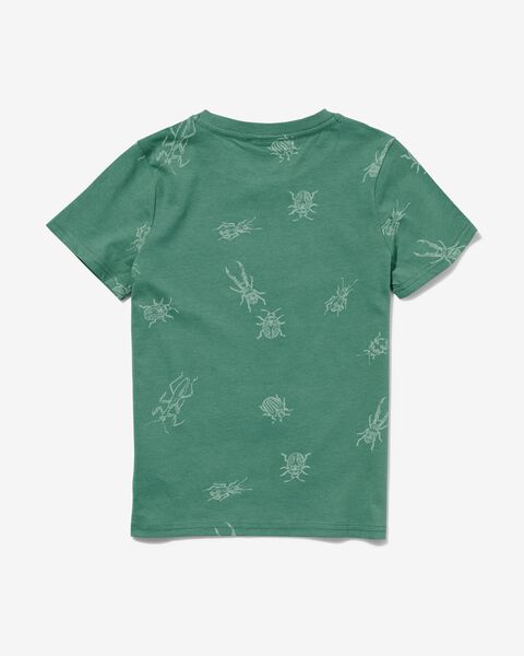 kinder t-shirt insecten groen 146/152 - 30767650 - HEMA