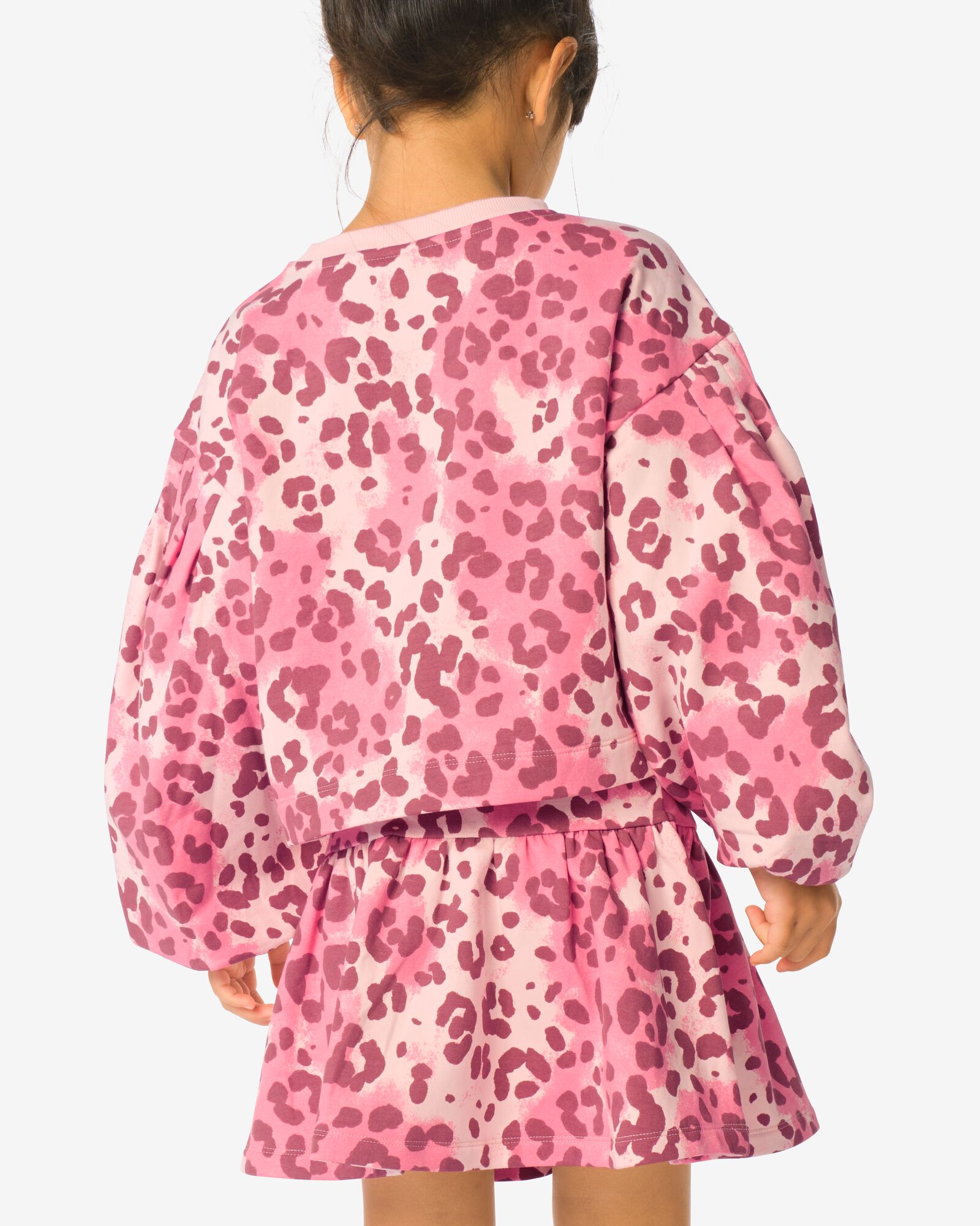 ensemble de v&ecirc;tements enfant confortable tissu sweat imprim&eacute; animaux rose rose - 30842500PINK - HEMA
