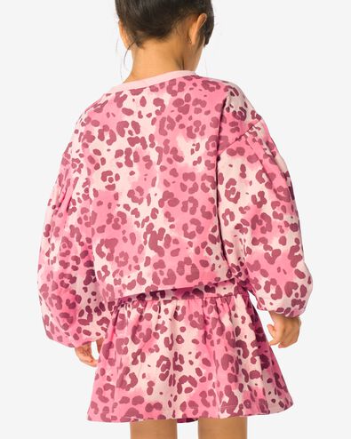 ensemble de v&ecirc;tements enfant confortable tissu sweat imprim&eacute; animaux rose rose - 30842500PINK - HEMA